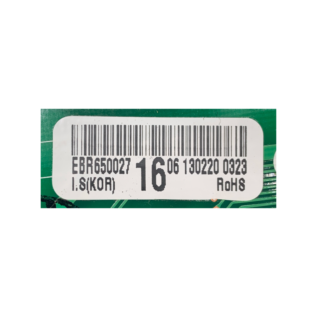 LG Refrigerator Control Board - Part Number EBR65002716 - Appliance Pro USA