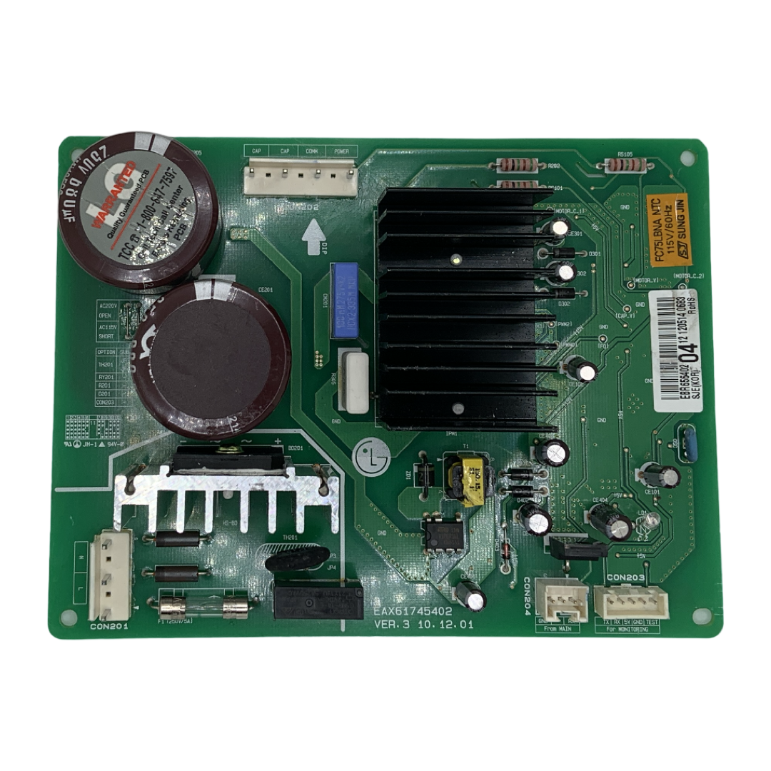 LG Refrigerator Control Board - Part Number EBR65640204 - Appliance Pro USA