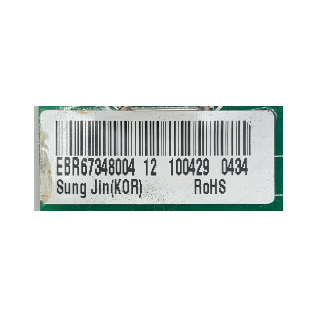 LG Refrigerator Control Board - Part Number EBR67348004 - Appliance Pro USA
