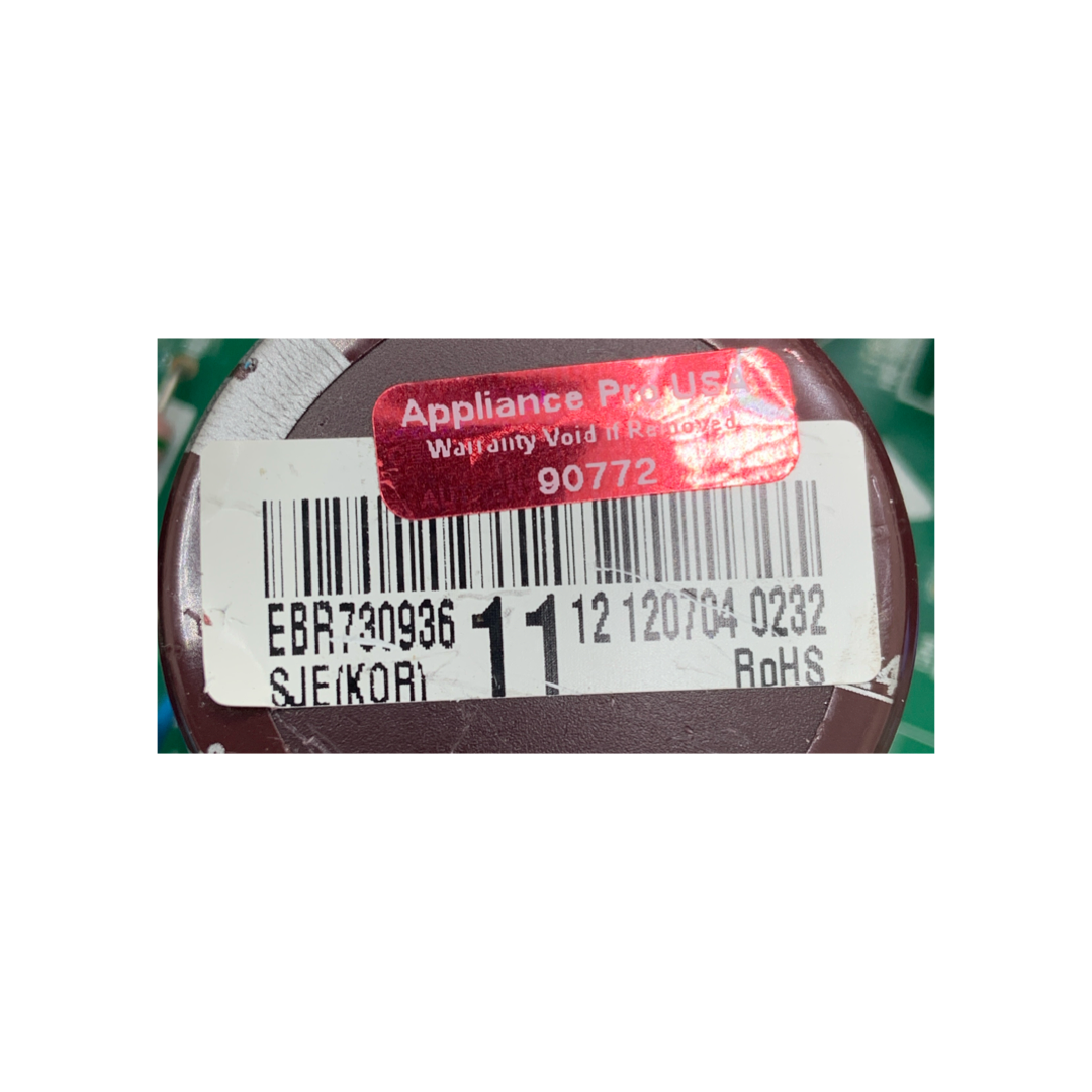 LG Refrigerator Control Board - Part Number EBR73093611 - Appliance Pro USA