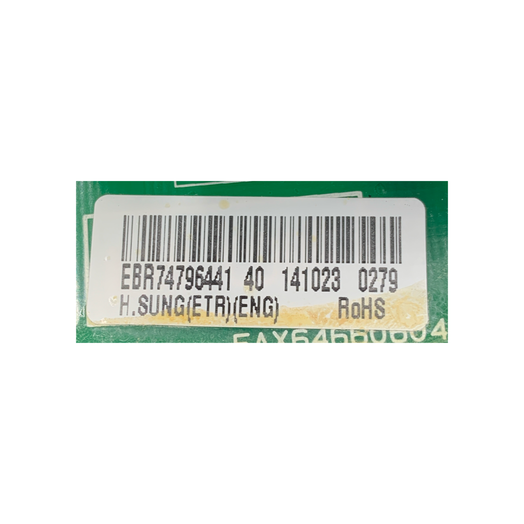 LG Refrigerator Control Board - Part Number EBR74796441 - Appliance Pro USA