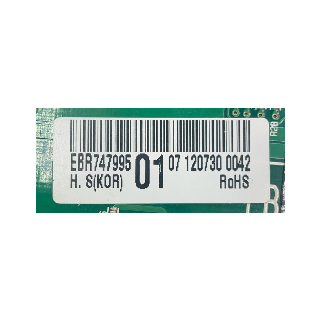 LG Refrigerator Control Board - Part Number EBR74799501 - Appliance Pro USA