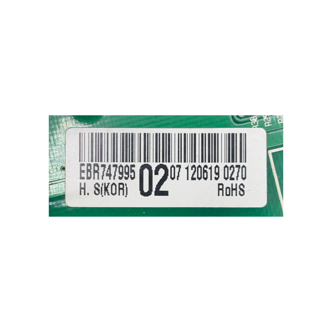 LG Refrigerator Control Board - Part Number EBR74799502 - Appliance Pro USA