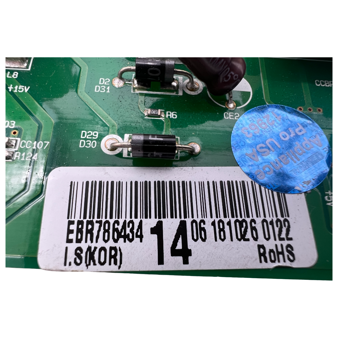 LG Refrigerator Control Board - Part Number EBR78643414 - Appliance Pro USA