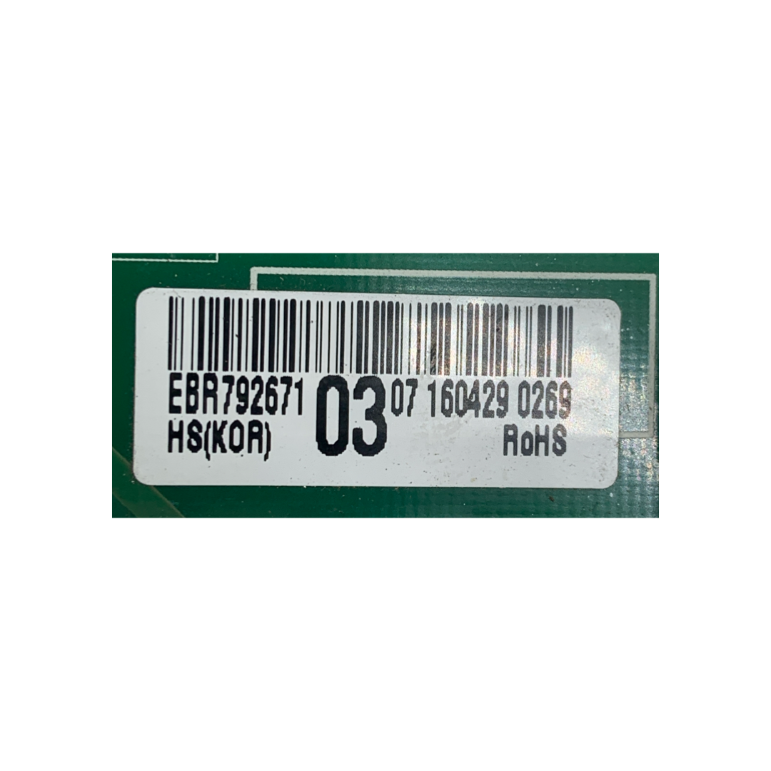 LG Refrigerator Control Board - Part Number EBR79267103 - Appliance Pro USA