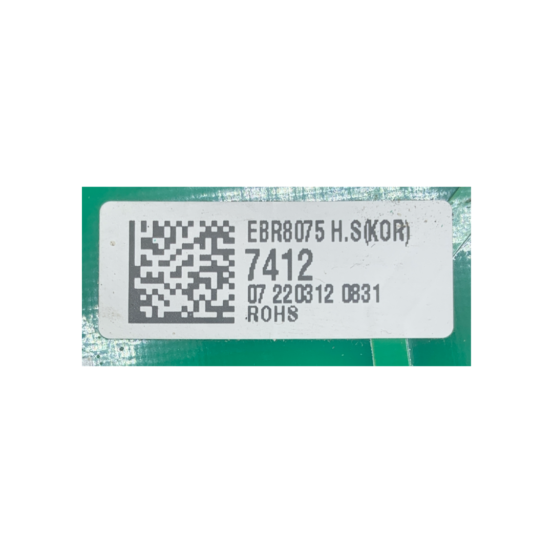 LG Refrigerator Control Board - Part Number EBR80757412 - Appliance Pro USA
