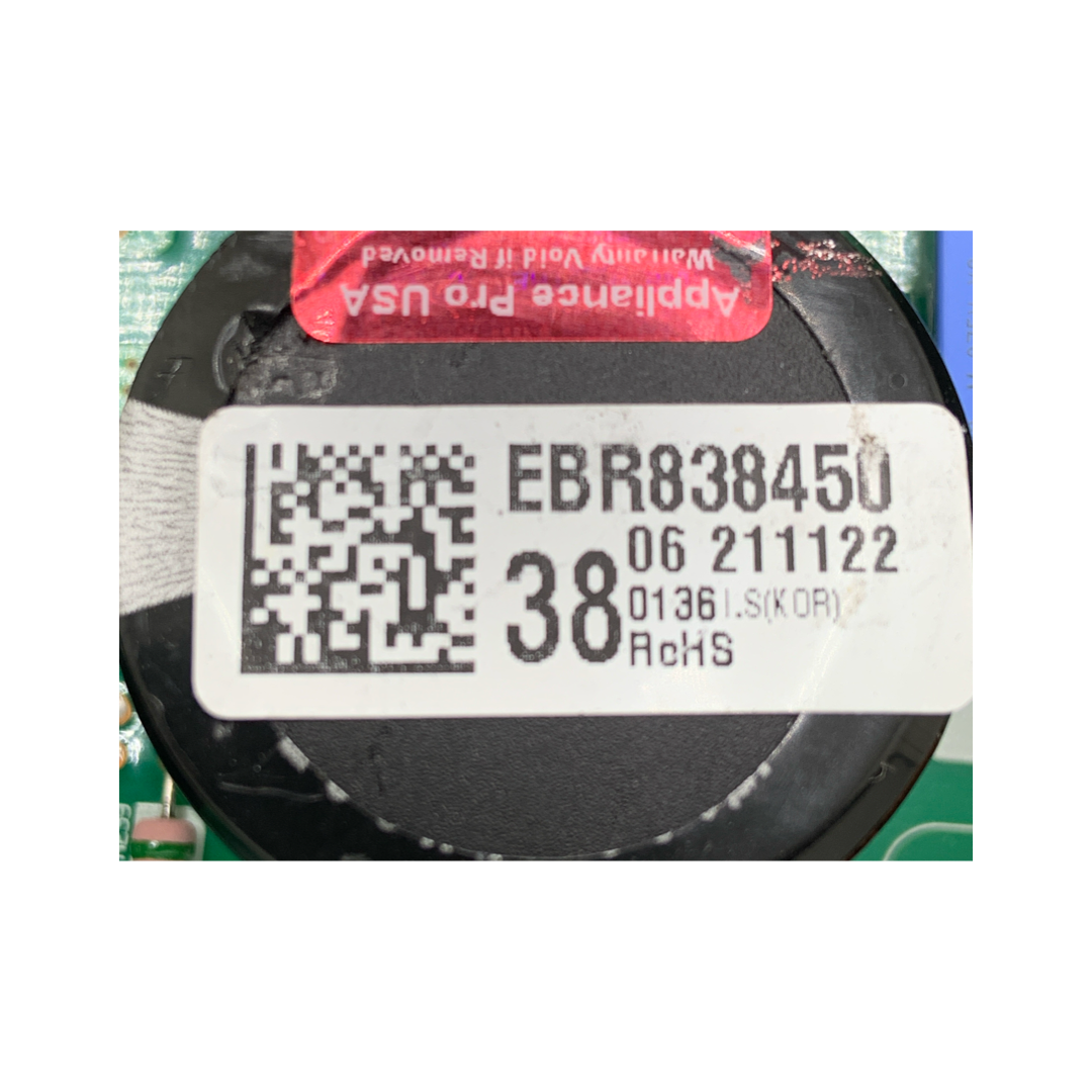 LG Refrigerator Control Board - Part Number EBR83845038 - Appliance Pro USA