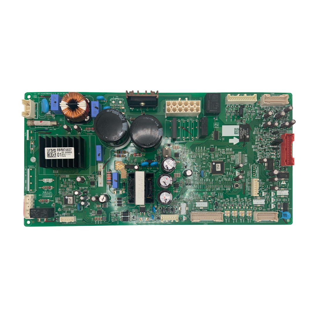 LG Refrigerator Control Board - Part Number EBR87463701