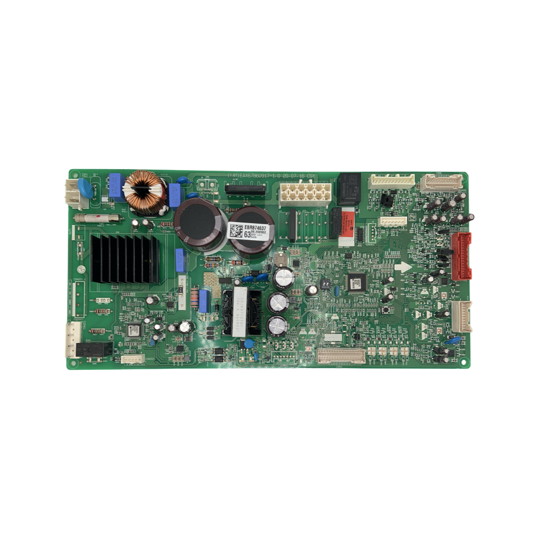 LG Refrigerator Control Board - Part Number EBR87463763