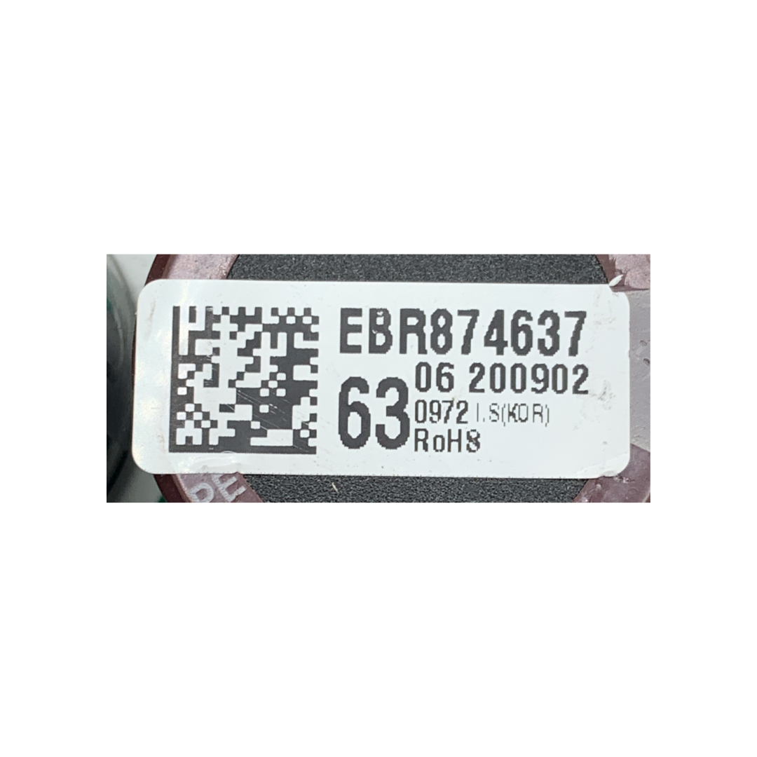 LG Refrigerator Control Board - Part Number EBR87463763