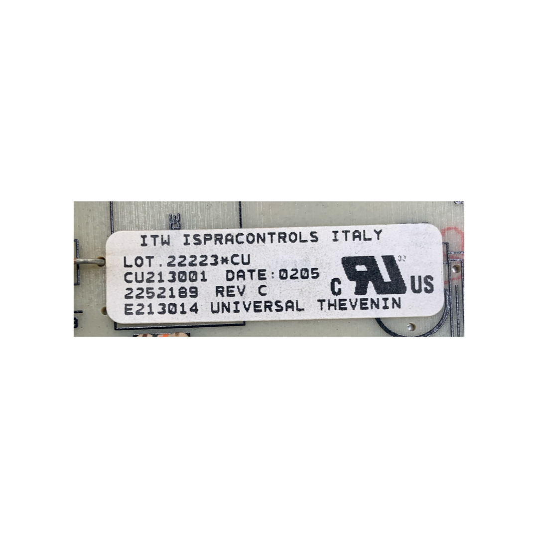 Whirlpool Refrigerator Control Board - Part Number 2252189