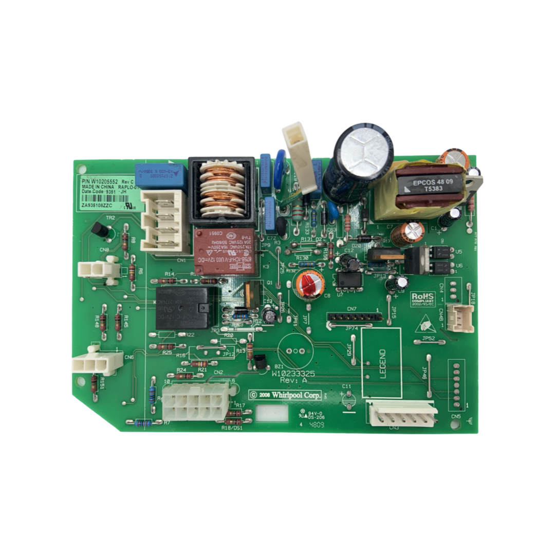 Whirlpool Refrigerator Control Board - Part Number W10205552 - Appliance Pro USA