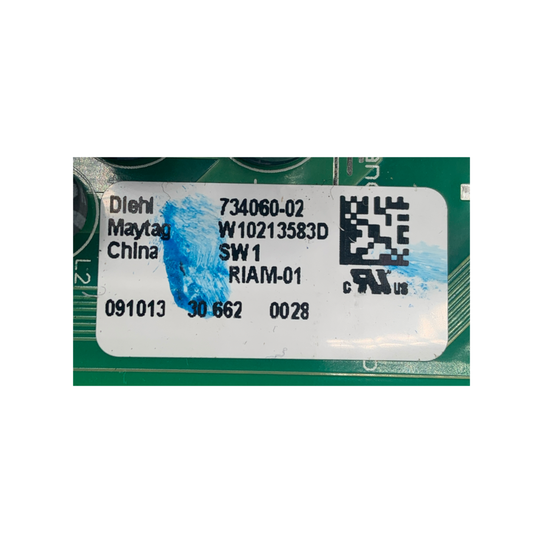 Whirlpool Refrigerator Control Board - Part Number W10213583D - Appliance Pro USA