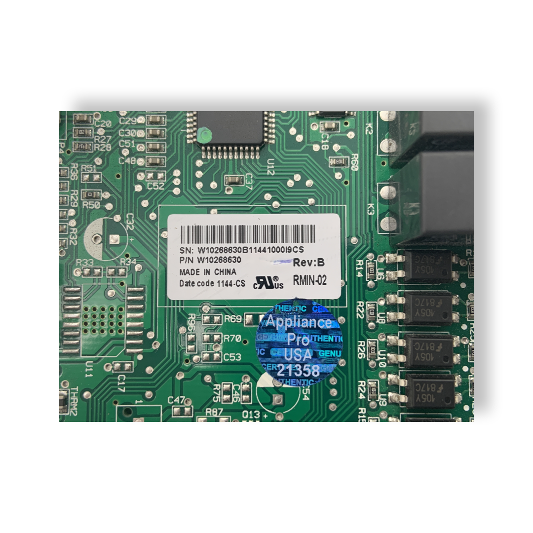 Whirlpool Refrigerator Control Board - Part Number W10268630 - Appliance Pro USA