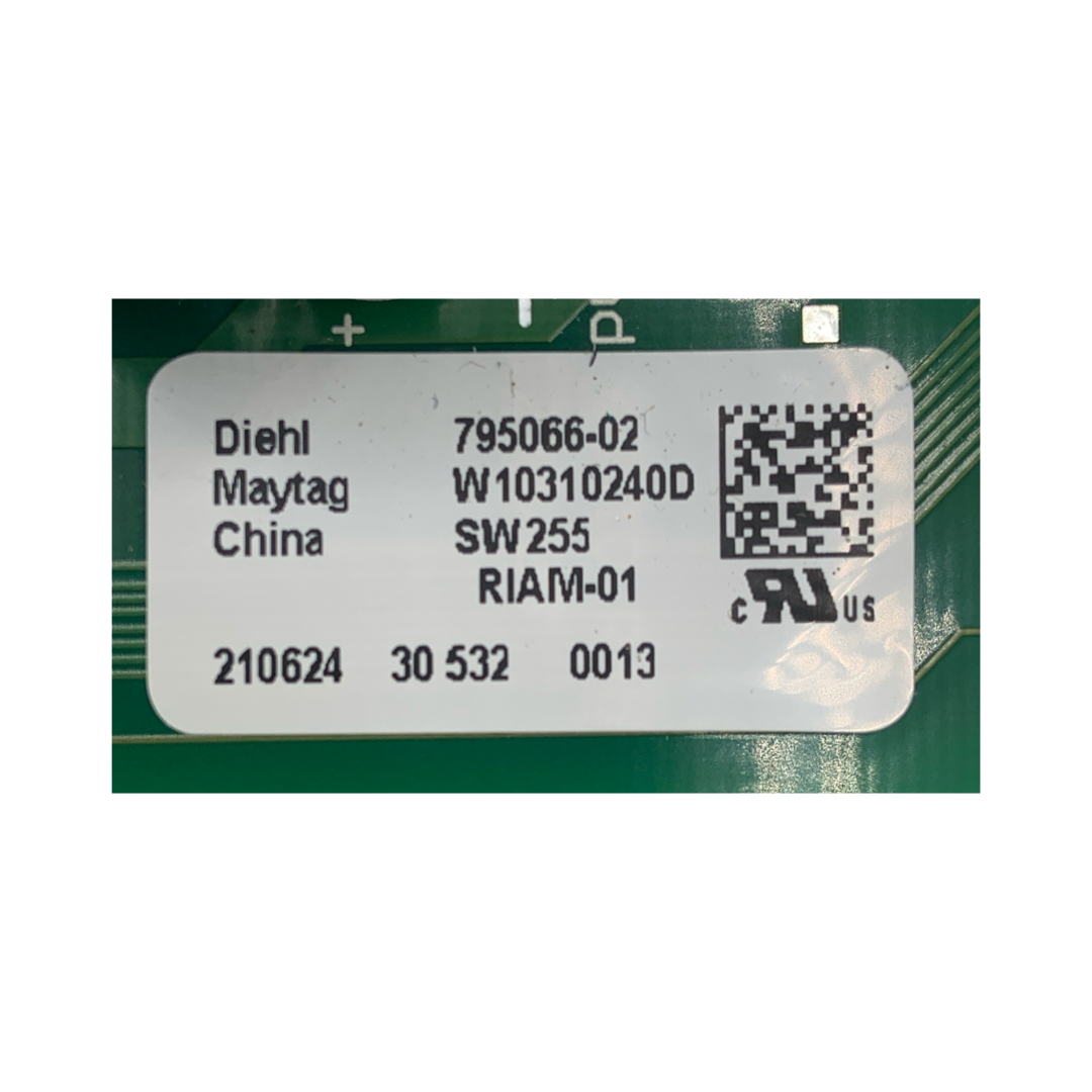Whirlpool Refrigerator Control Board - Part Number W10310240D - Appliance Pro USA
