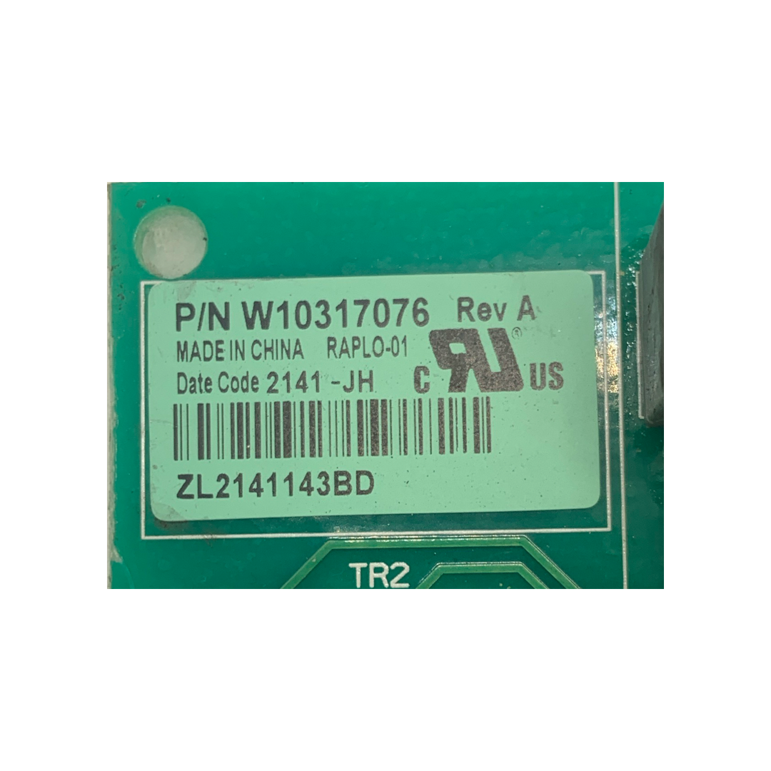 Whirlpool Refrigerator Control Board - Part Number W10317076 - Appliance Pro USA