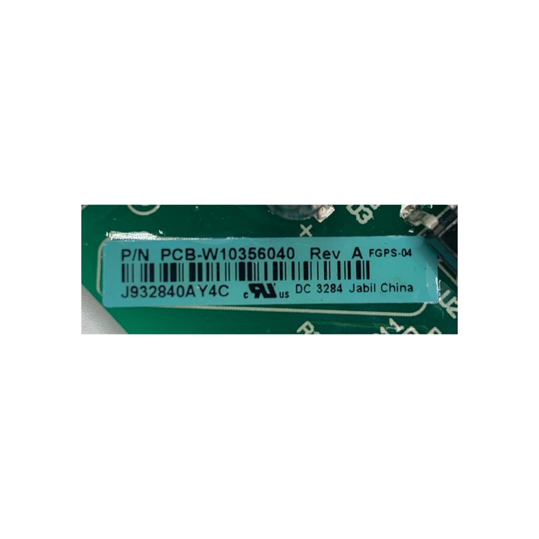 Whirlpool Refrigerator Control Board - Part Number W10356040 - Appliance Pro USA