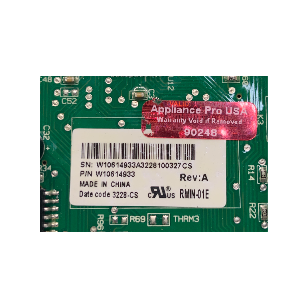 Whirlpool Refrigerator Control Board - Part Number W10614933 - Appliance Pro USA