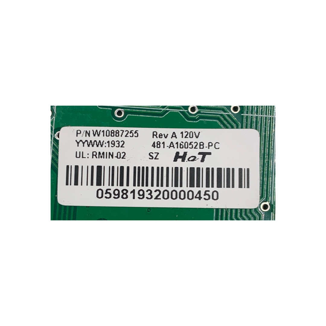 Whirlpool Refrigerator Control Board - Part Number W10887255 - Appliance Pro USA