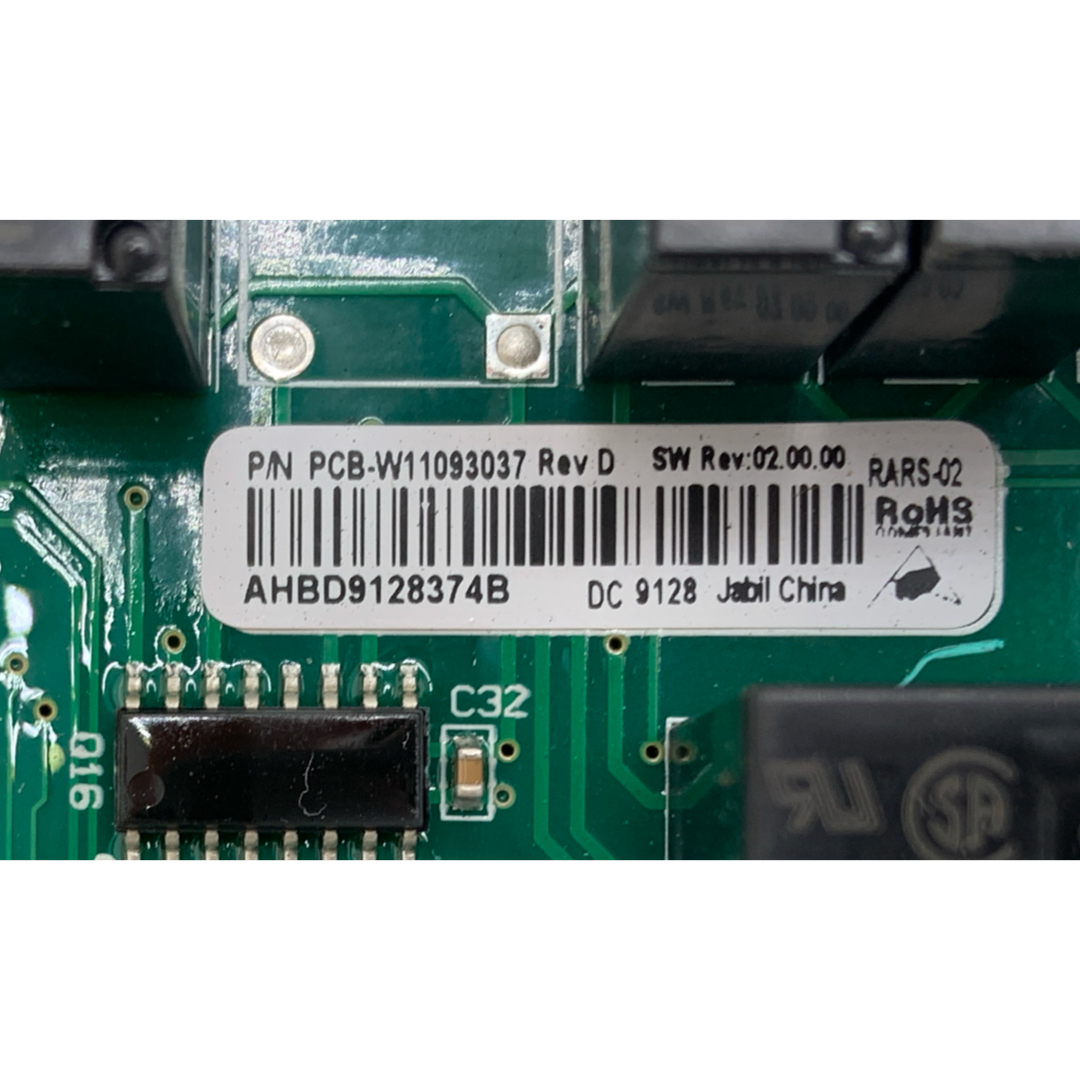 Whirlpool Refrigerator Control Board - Part Number W11093037 - Appliance Pro USA