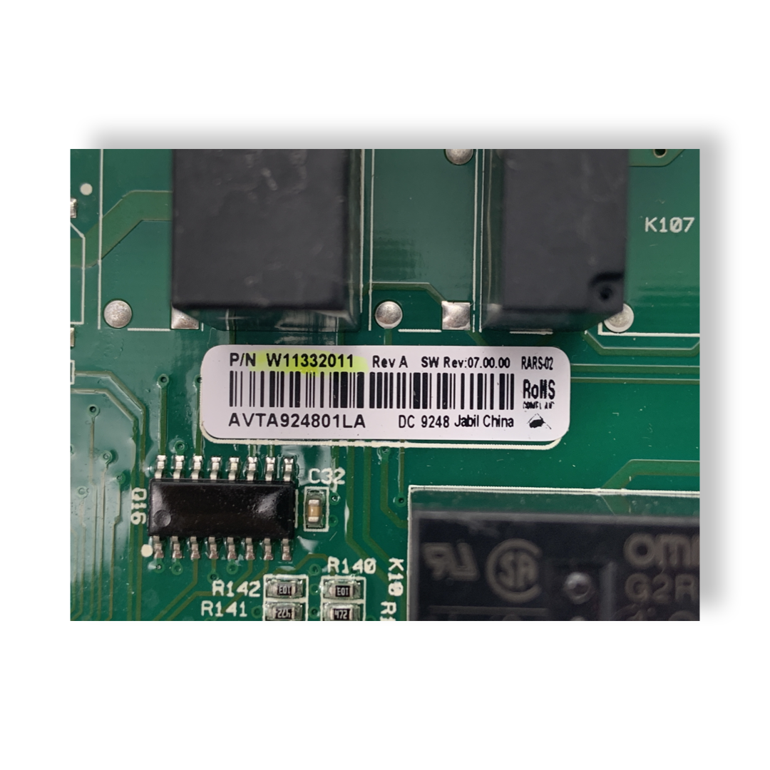 Whirlpool Refrigerator Control Board - Part Number W11332011 - Appliance Pro USA