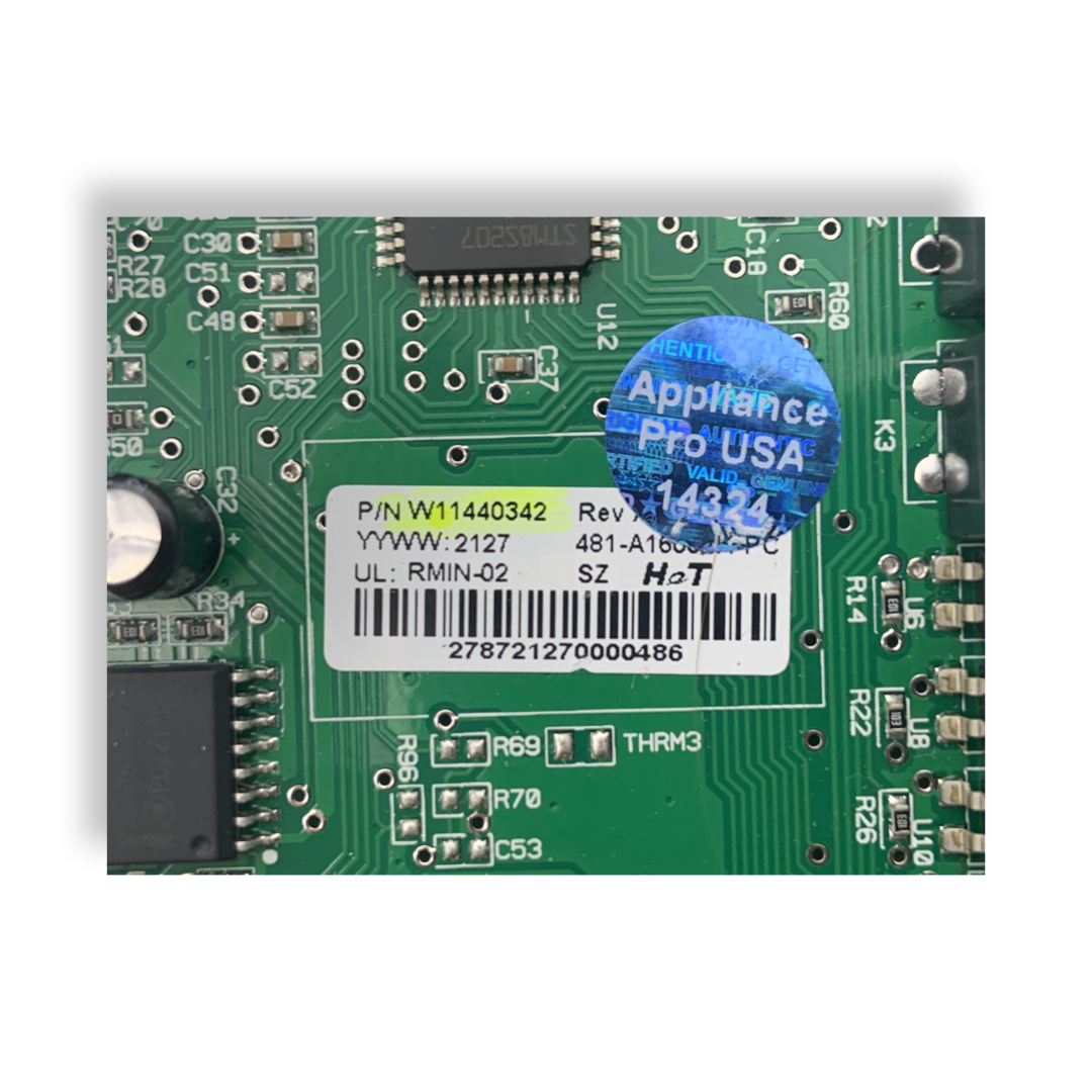 Whirlpool Refrigerator Control Board - Part Number W11440342 - Appliance Pro USA