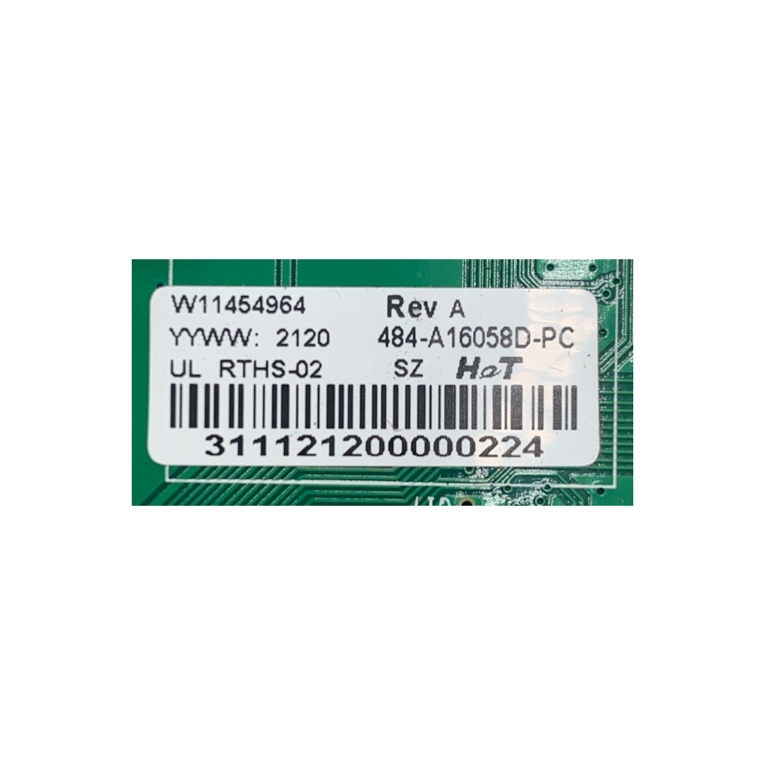 Whirlpool Refrigerator Control Board - Part Number W11454964 - Appliance Pro USA