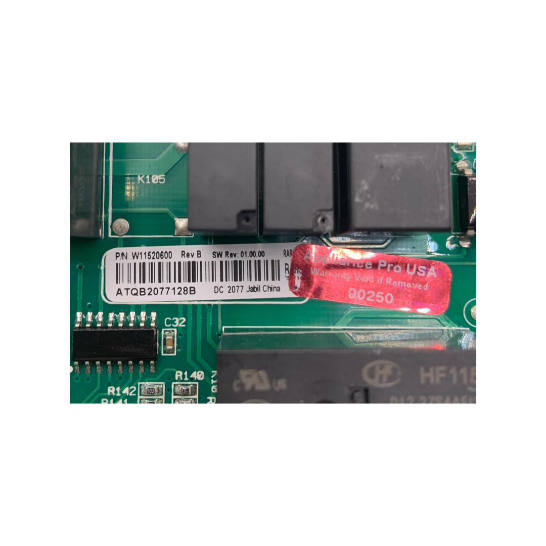 Whirlpool Refrigerator Control Board - Part Number W11520600 - Appliance Pro USA