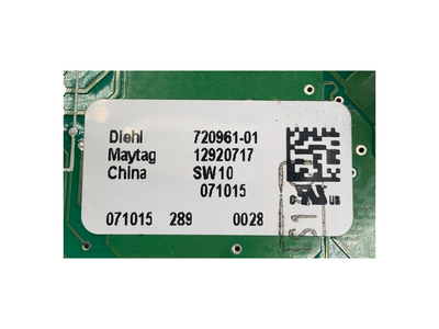 12920717 Whirlpool Refrigerator Main Control Board Replacement — alternate view