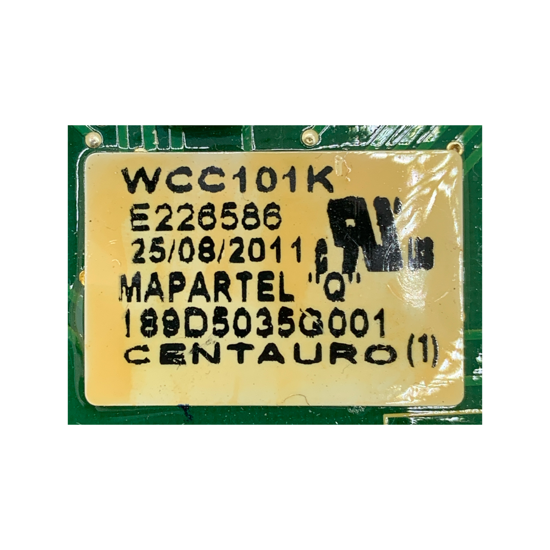 GE Refrigerator Control Board - Part Number 189D5035G001
