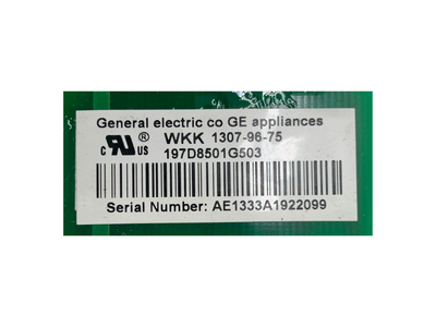 197D8501G503 GE Refrigerator Main Control Board Replacement — alternate view