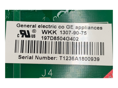 197D8504G402 GE Refrigerator Main Control Board Replacement — alternate view