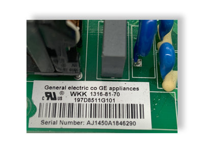 197D8511G101 GE Refrigerator Main Control Board Replacement — alternate view