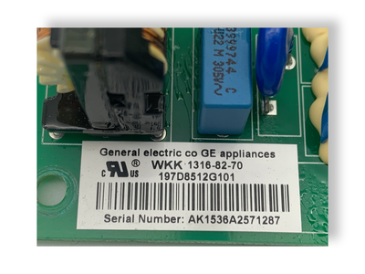 197D8512G101 GE Refrigerator Main Control Board OEM Replacement — alternate view