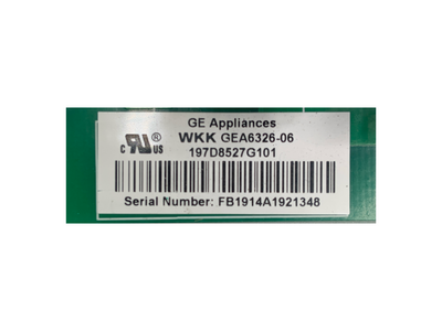 197D8527G101 GE Refrigerator Main Control Board Replacement — alternate view