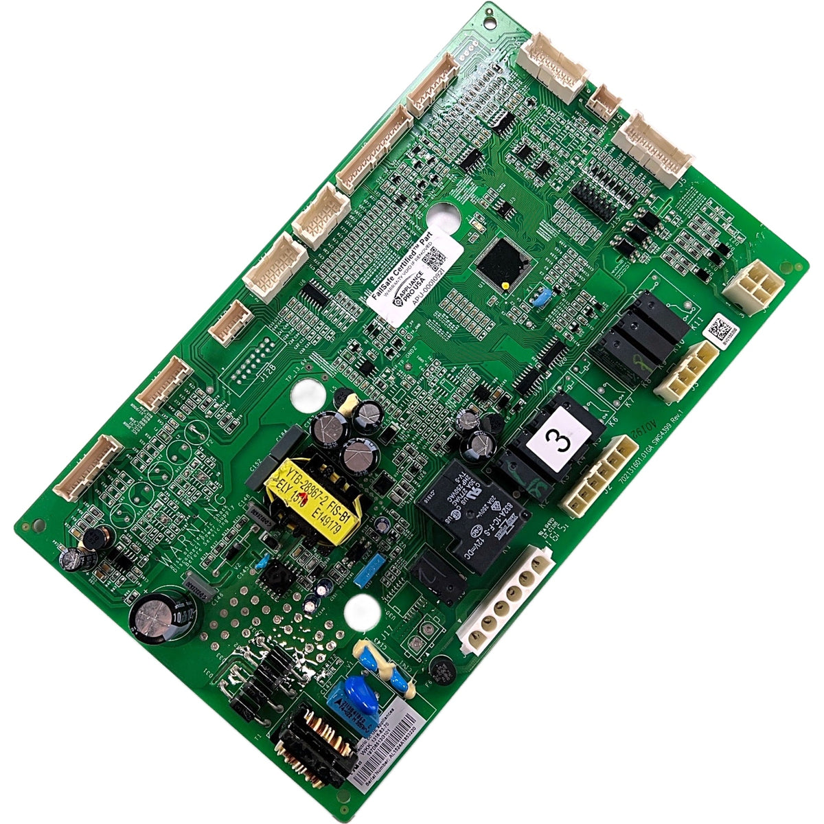 GE Refrigerator Main Control Board - Part Number 197D8513G101 - Appliance Pro USA