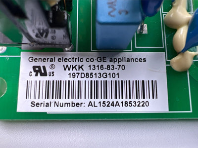 197D8513G101 GE Refrigerator Main Control Board Replacement — alternate view
