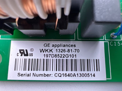 197D8522G101 GE Refrigerator Main Control Board Replacement — alternate view