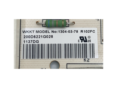 200D6221G028 GE Refrigerator Main Control Board Replacement — alternate view