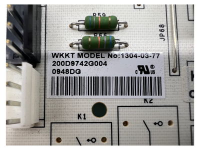 200D9742G004 GE Refrigerator Main Control Board Replacement — alternate view