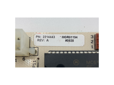 2214443A Whirlpool Refrigerator Main Control Board Replacement — alternate view