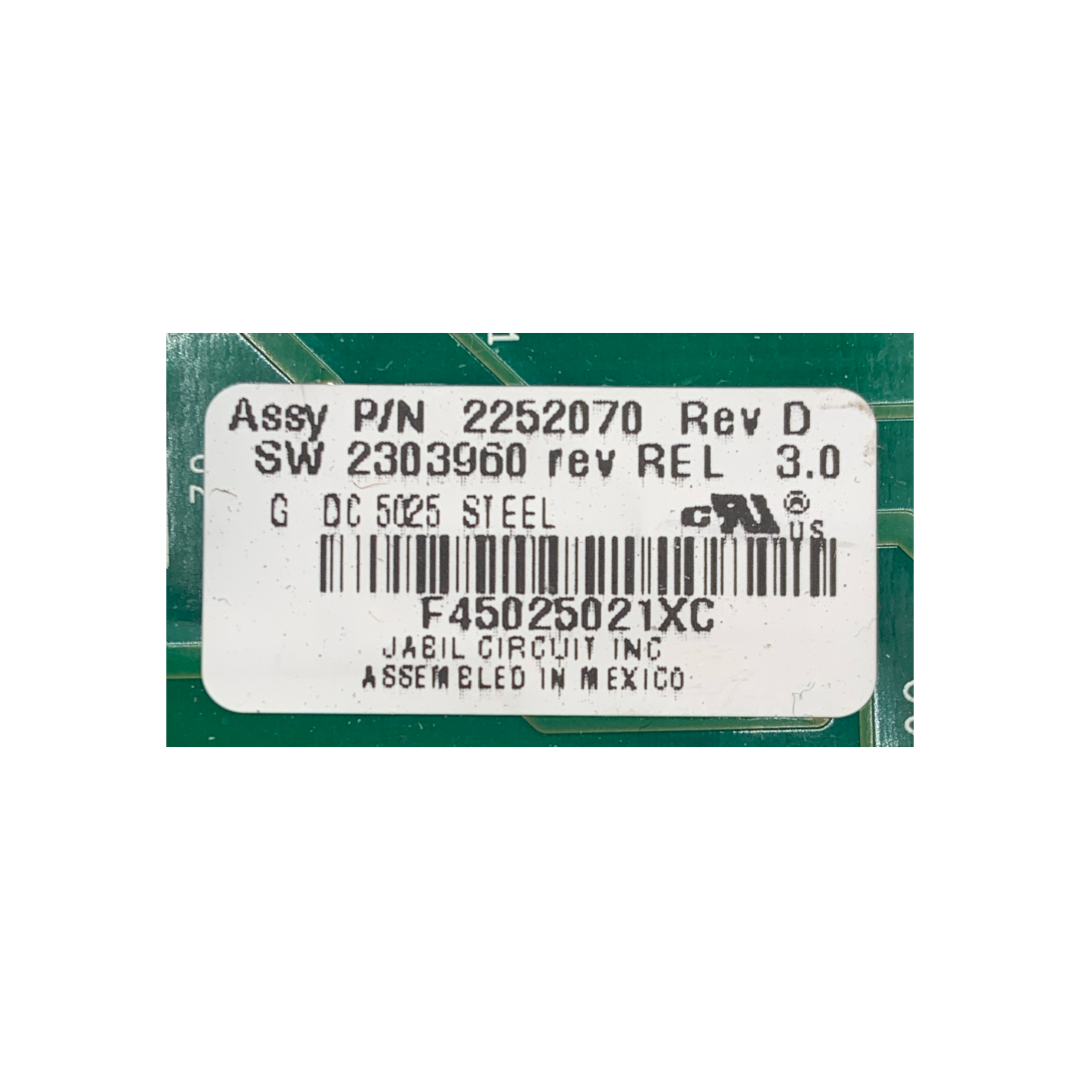 Kitchenaid Refrigerator Control Board - Part Number 2252070