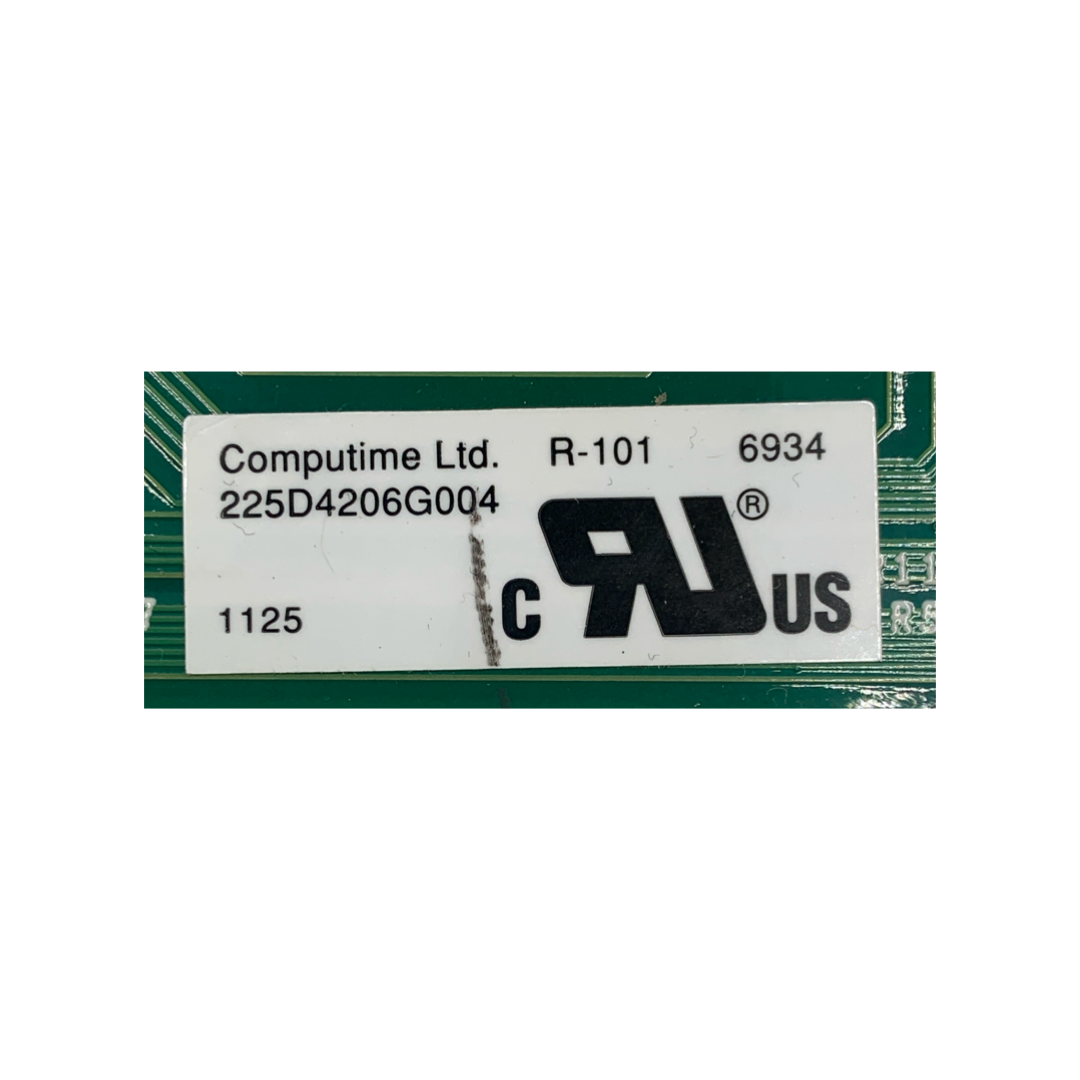 GE Refrigerator Control Board - Part Number 225D4206G004