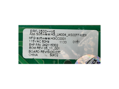 242115302 Frigidaire Refrigerator Main Control Board Replacement — alternate view