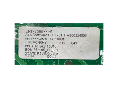 242115340 Frigidaire Refrigerator Main Control Board Replacement — alternate view