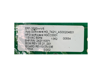 242115371 Frigidaire Refrigerator Main Control Board Replacement — alternate view