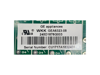245D1876G003 GE Refrigerator Main Control Board Replacement — alternate view