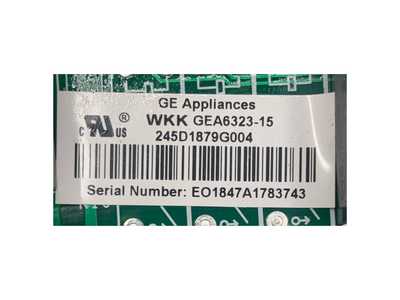 245D1879G004 GE Refrigerator Main Control Board Replacement — alternate view