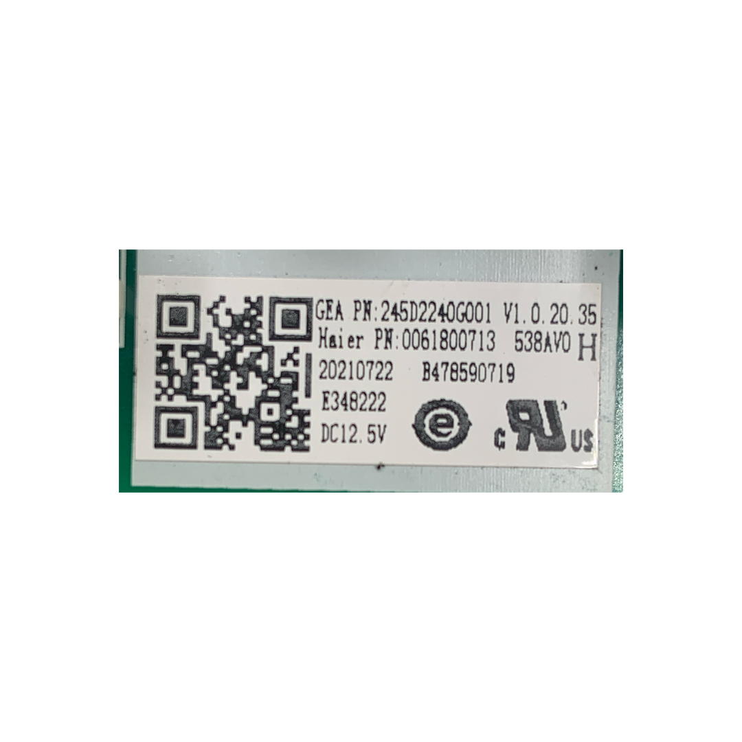 GE Refrigerator Control Board - Part Number 245D2240G001 - Appliance Pro USA