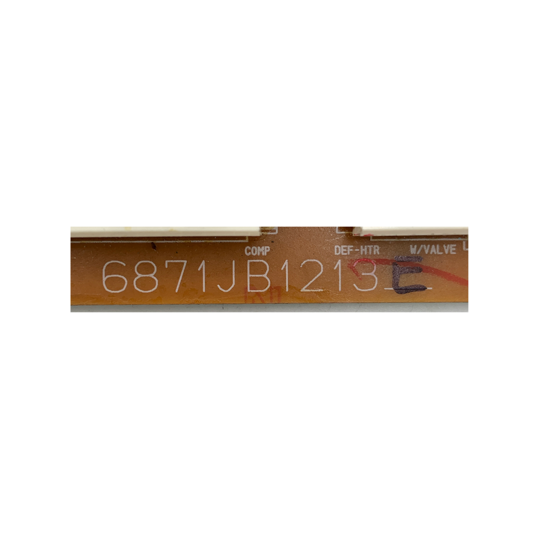 LG Refrigerator Control Board - Part Number 6871JB1213E